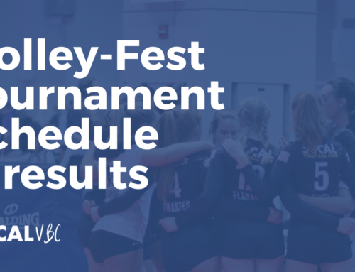 How to find your Volley-Fest tournament pool schedule and results online!
